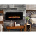 Winslow 42-Inch Wall-Mount/Tabletop Linear Electric Fireplace in Black (SWM4220) - front view