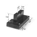 ( 1 Pack / 2 Pcs ) Press Plates for 75T Shop Press (for SKU: 200063, 2 — detail view