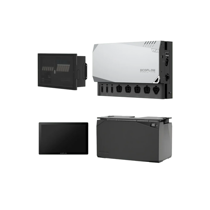 Green Vista Living Ecoflow Power Kits 5kVA 48V Power System Generator - Side View