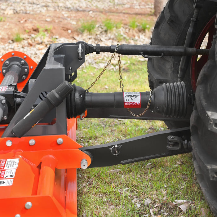 65 in Stone Burier Reverse Rotary Tiller,  3 Point Hitch Cat.1,  Chain — view 12