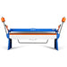 120-inch Manual Sheet Metal Brake - 14 Gauge Bending Capacity, Adjustable Fingers, Heavy-Duty Steel Construction, Precision Bending for Box and Pan PB12014