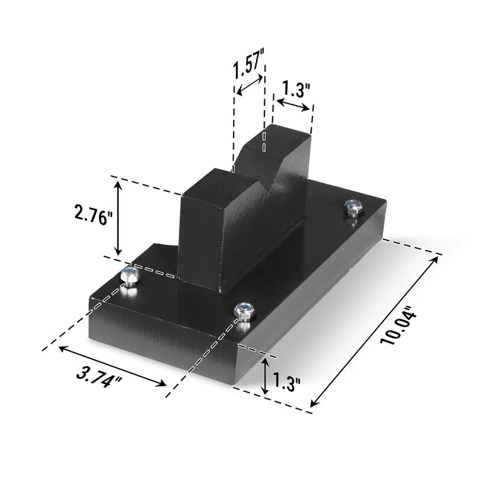 ( 1 Pack / 2 Pcs ) Press Plates for 50T Shop Press (for SKU: 200062) — detail view