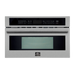 FORNO Capoliveri 30 Inch Stainless-Steel 1000 Watts Microwave Drawer 1.2 cu.ft. FORNO