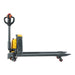 Xilin CBD15W-II-Li electric pallet jack fork and load detail