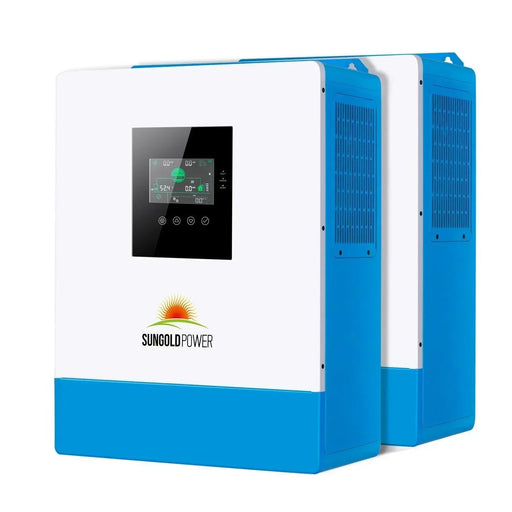 Green Vista Living Sungold Power 10000W 48V Solar Charger Inverter (2 Units Parallel)