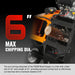 6 inch E-start ZONSEN 459cc 15hp Gasoline Engine Powered Drum Wood Chipper ,  P4206