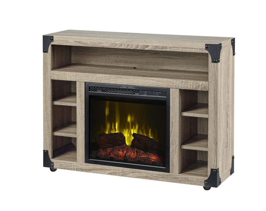 Dimplex Chelsea 37-Inch Media Console with 18-Inch Electric Fireplace in Distressed Oak (C3P18LJ-2086DO) Dimplex