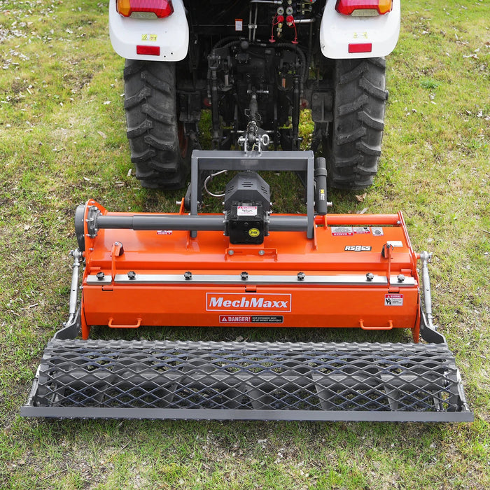 65 in Stone Burier Reverse Rotary Tiller,  3 Point Hitch Cat.1,  Chain — view 9