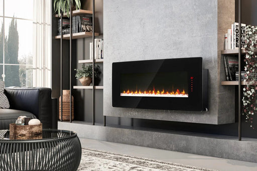 Dimplex Winslow 48-Inch Wall-Mount/Tabletop Linear Electric Fireplace in Black (SWM4820) Dimplex