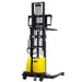 Xilin CTD15BE-118 3,300 lb semi-electric stacker front view