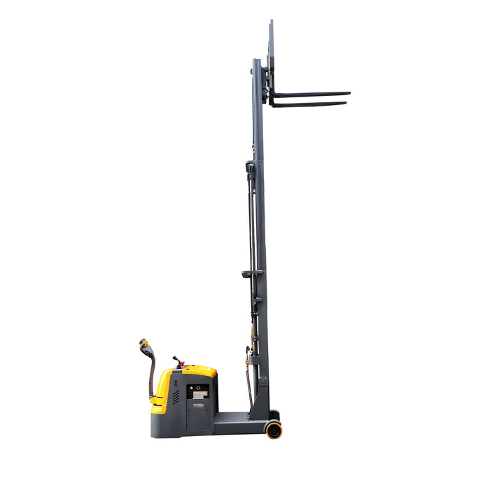 Xilin CPD15W 3,300 lb counterbalanced stacker front view