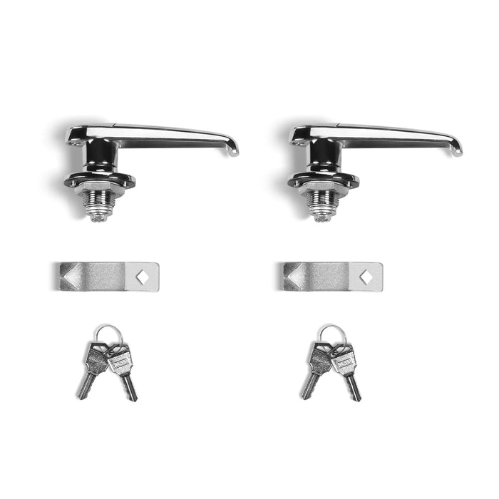 Handle Lock Set (Pair) with Keys for Nitrogen Dry Cabinet (for SKU:203