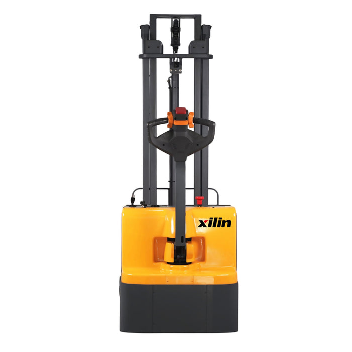 Xilin CPD10W-98 counterbalanced stacker control handle close-up