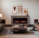 SimpliFire Allusion Edge 60-inch linear electric fireplace (SF-ALLE60)