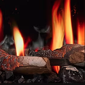 SimpliFire SF-ALLE-BIRCH glowing birch log set