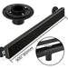 wonderland shower inc Oil Rubber Bronze Linear shower drain stainless steel material 24 inch with tile... - Lifestyle View