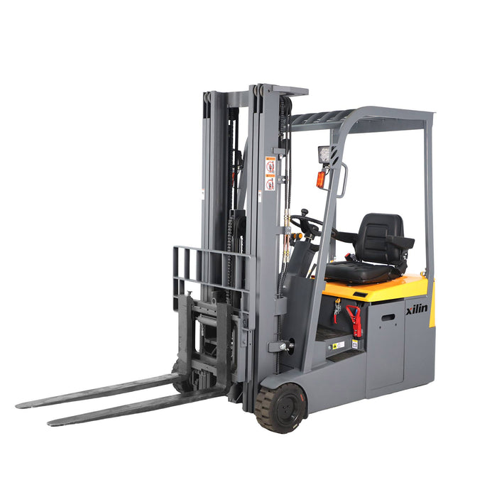 Xilin CPD15SE-Li-189 3,300 lb 3 wheel electric forklift front view