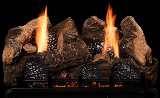 Monessen Berkley Oak 30 inch ceramic fiber gas log set BO30-F