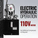 100 Ton H-Frame Electric Hydraulic Shop Press with Hand Winch,  110V M — view 6