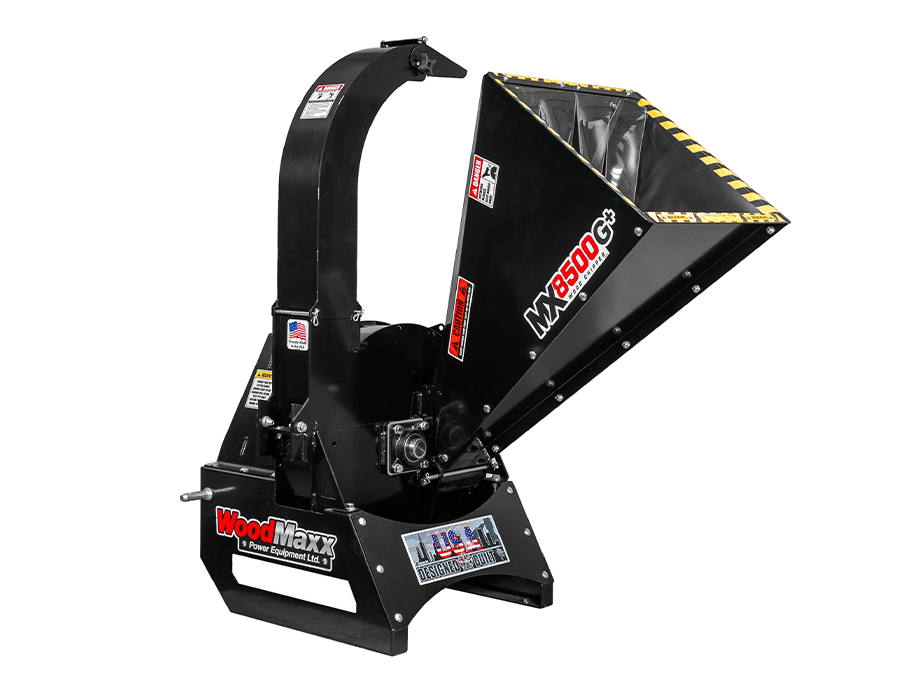WoodMaxx MX-8500G+ pto wood chipper view 1