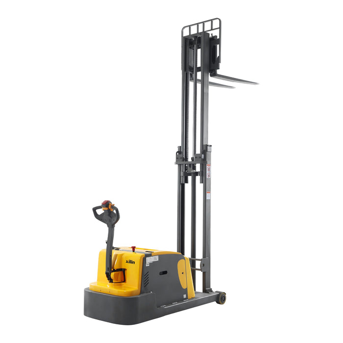 Xilin CPD15W-II-118 3,300 lb counterbalanced stacker front view