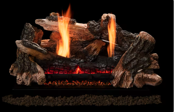 Monessen Charisma 24 inch Burncrete Hybrid gas log set CR24-H