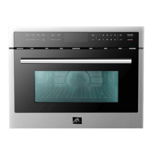 FORNO Oliena 24-inch 1750 W Compact Oven & 1000 W Microwave, 1.6 cu.ft. - FMWDR3093-24 FORNO