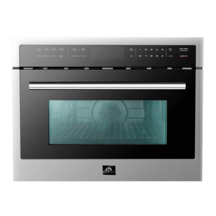 FORNO Oliena 24-inch 1750 W Compact Oven & 1000 W Microwave, 1.6 cu.ft. - FMWDR3093-24 FORNO