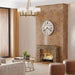 Revillusion® 25" Electric Fireplace Log Set w/ Ashmat - front view