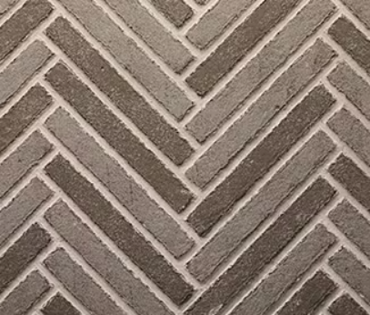 Monessen Attribute 42 inch circulating vent-free firebox, gray herringbone side