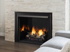 Monessen Lo-Rider 36 inch clean face vent-free firebox, cement gray