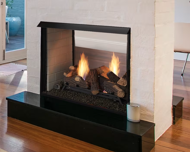 Monessen Lo-Rider Designer 36 inch see-through vent-free firebox LSTF36-B
