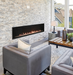Empire Loft 46 inch linear direct vent gas fireplace DVL46BP