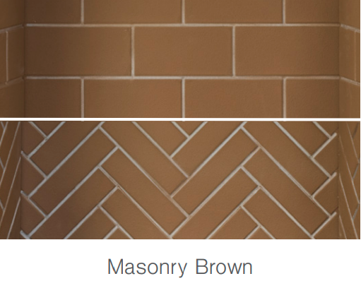 WDR3850 traditional stacked refractory, Masonry Brown