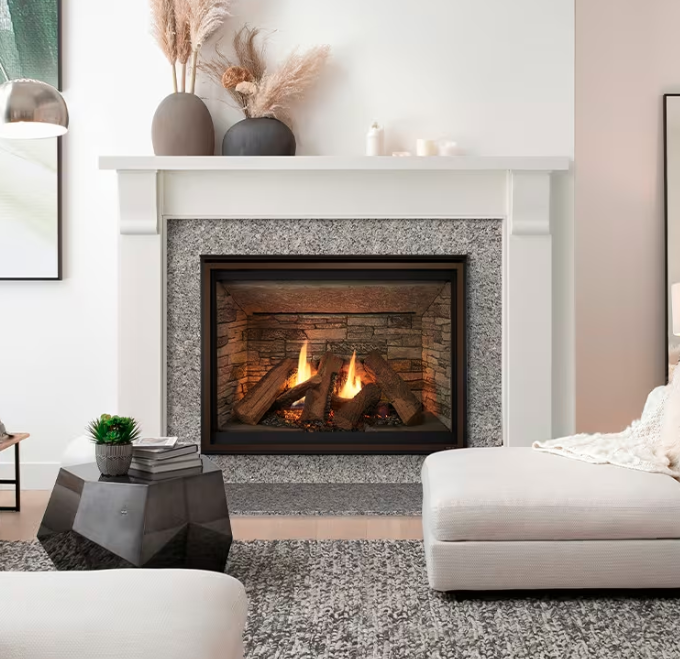 Majestic Meridian Platinum 36 inch direct vent gas fireplace MER36PL