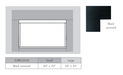 Monessen Solstice small black surround VFICFSS