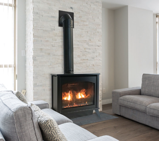 Empire Spirit medium steel direct vent gas stove DVP30MS