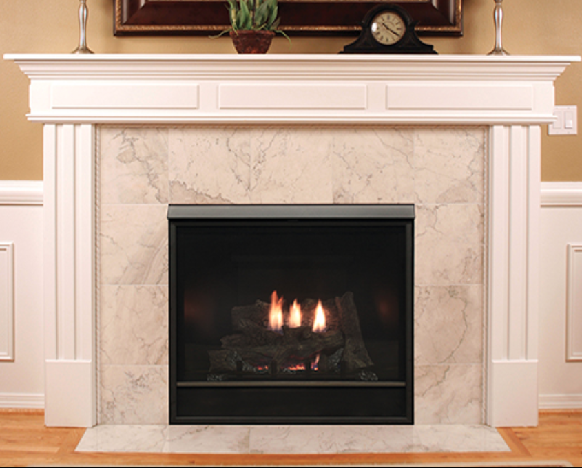 Empire Tahoe Clean-Face Deluxe 36 inch direct vent gas fireplace DVCD36FP