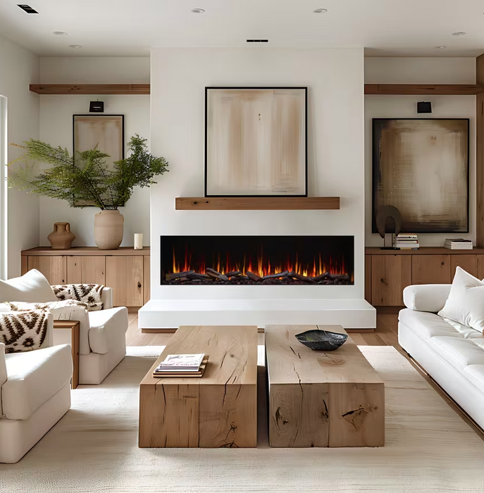 SimpliFire Triton 78-inch linear electric built-in fireplace (SF-TR78)