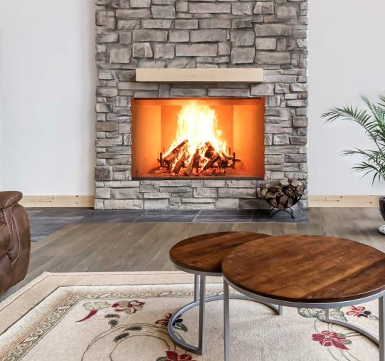 Empire Blackburn 36 inch wood burning firebox