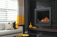 Kingsman ZCV34/39/42 series clean view gas fireplace with glass media