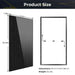 Green Vista Living Sungold Power 500W Mono Black PERC Solar Panel - Lifestyle View