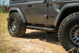 DV8 Offroad 2018-2026 2-Door Jeep Wrangler JL OE Plus Side Steps – installed on vehicle, image 3 of 14