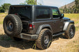 DV8 Offroad 2018-2026 2-Door Jeep Wrangler JL OE Plus Side Steps – installed on vehicle, image 7 of 14