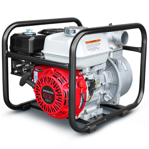 Tomahawk Power 2 Inch Trash Water Pump 164 GPM 3.5HP GX120 powered by Honda Portable Utility - Main Product Image