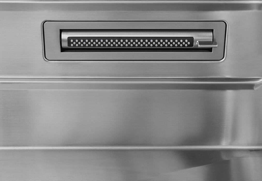 Forno Acqua 45-Inch Drop-In/Undermount 3-Level Workstation Sink with Two Faucets & Glass Rinser (J-WP30)