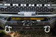DV8 Offroad 20-Inch Elite Series Amber LED Light Bar Single Row – installed on vehicle, image 2 of 15