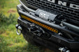 DV8 Offroad 20-Inch Elite Series Amber LED Light Bar Single Row – installed on vehicle, image 4 of 15