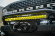 DV8 Offroad 20-Inch Elite Series Amber LED Light Bar Single Row – installed on vehicle, image 10 of 15