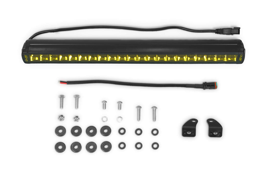 DV8 Offroad 20-Inch Elite Series Amber LED Light Bar Single Row – product view, image 15 of 15